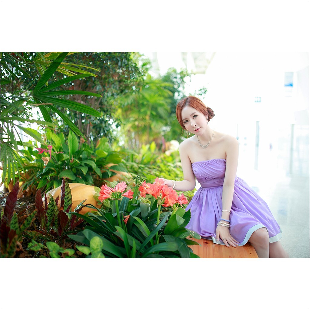 2015韩国国际车展靓丽车模Kim Ye Ha